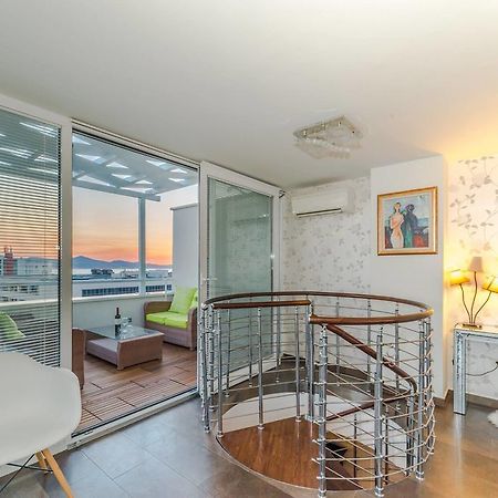 Sunset Penthouse Apartment With Jacuzzi And Seaview Zadar Eksteriør bilde