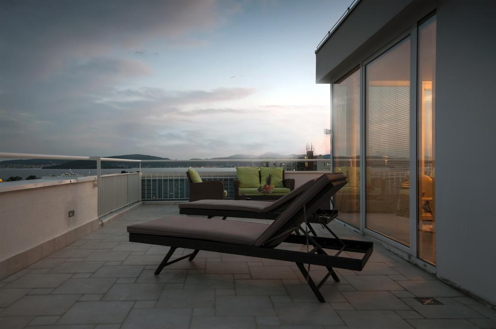 Sunset Penthouse Apartment With Jacuzzi And Seaview Zadar Eksteriør bilde