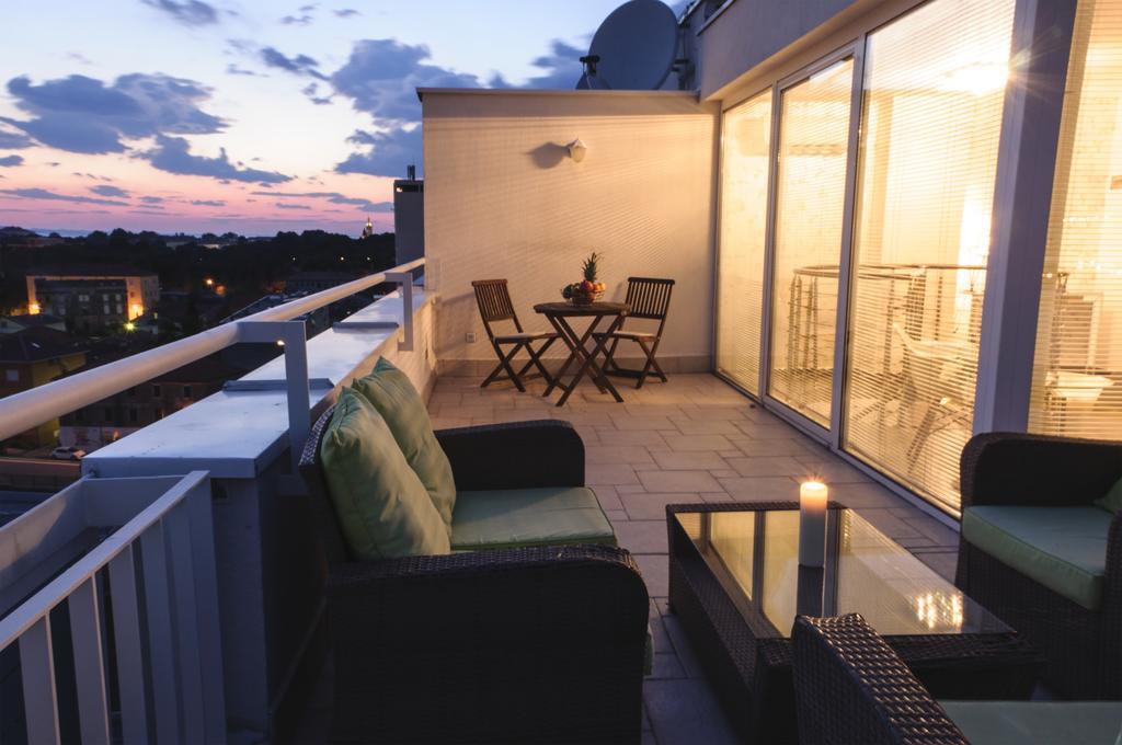 Sunset Penthouse Apartment With Jacuzzi And Seaview Zadar Eksteriør bilde
